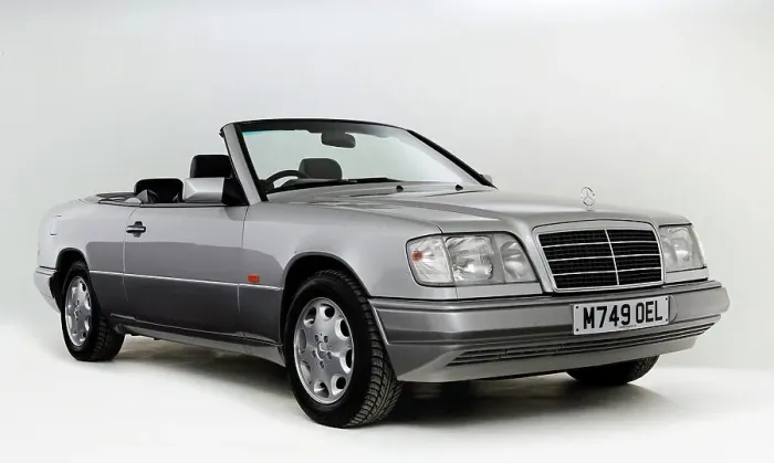 Framed Print : 1995 Mercedes Benz E220 Convertible Framed Print : 1995 Mercedes Benz E220 Convertible