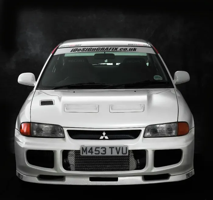 Framed Print : 1995 Mitsubishi Lancer Evo 3