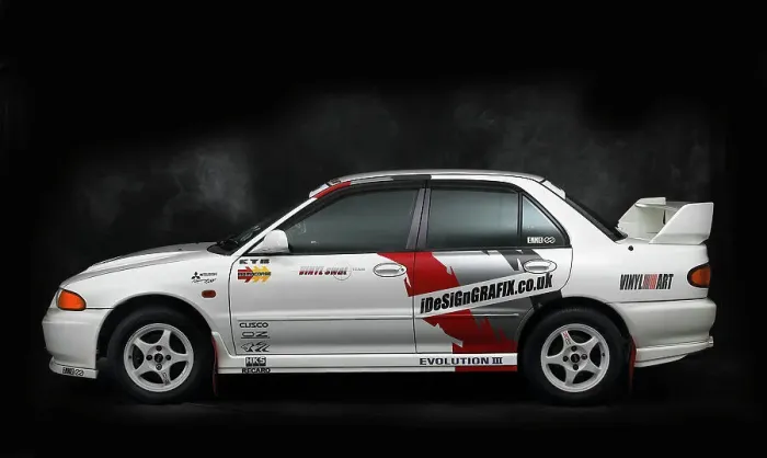 Framed Print : 1995 Mitsubishi Lancer Evo 3 Framed Print : 1995 Mitsubishi Lancer Evo 3