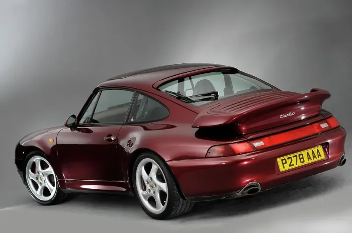 Framed Print : 1996 Porsche 993 Turbo