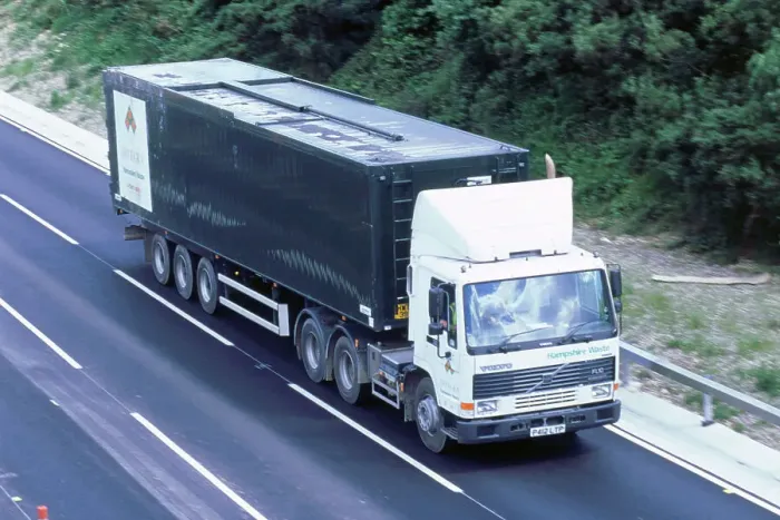 Framed Print : 1996 Volvo FL10 Truck Framed Print : 1996 Volvo FL10 Truck