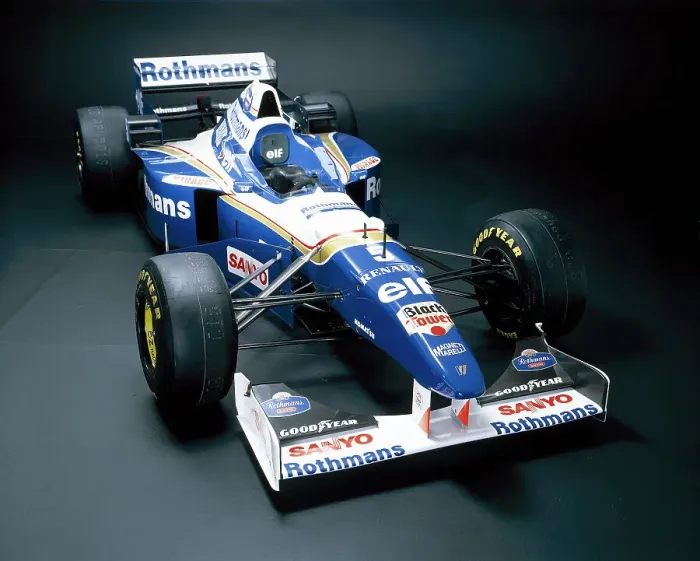 Framed Print : A 1996 Williams-Renault FW18 Framed Print : A 1996 Williams-Renault FW18
