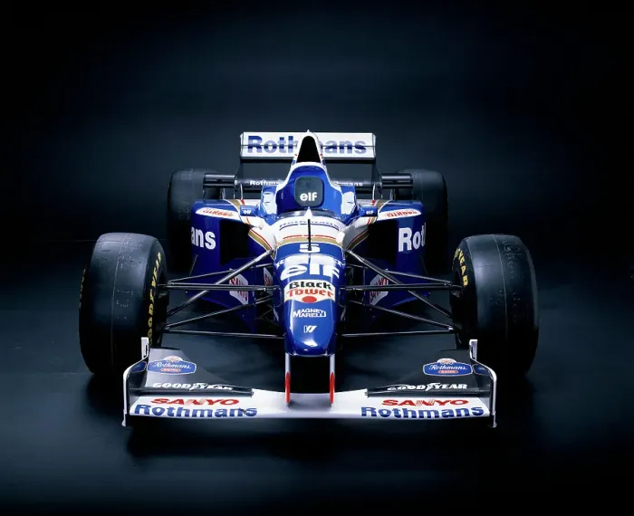 Framed Print : A 1996 Williams-Renault FW18 Framed Print : A 1996 Williams-Renault FW18