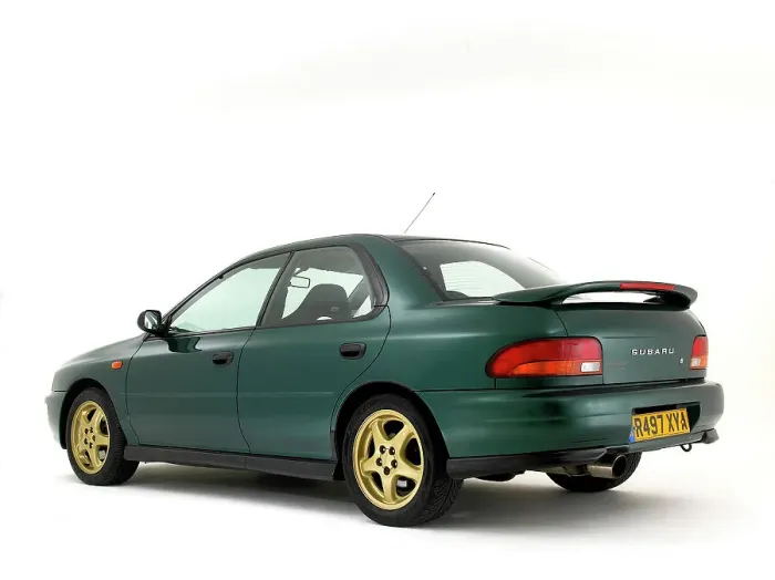 Framed Print : 1997 Subaru Impreza Turbo Framed Print : 1997 Subaru Impreza Turbo