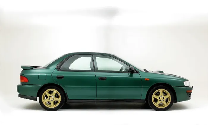 Framed Print : 1997 Subaru Impreza Turbo Framed Print : 1997 Subaru Impreza Turbo