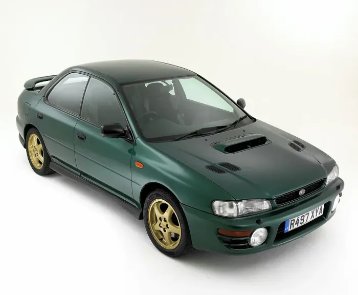 Framed Print : 1997 Subaru Impreza Turbo Framed Print : 1997 Subaru Impreza Turbo