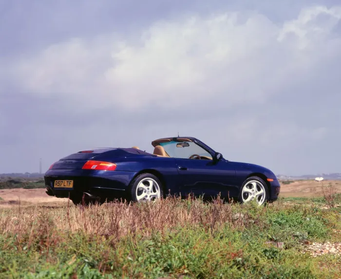 Framed Print : 1998 Porsche 911 Carrera Cabriolet. Creator: Unknown