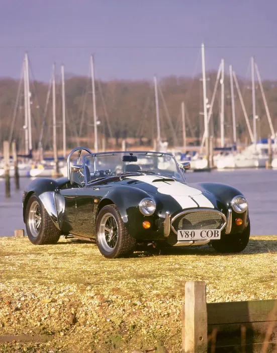 Framed Print : 1999 AC Cobra Brooklands Framed Print : 1999 AC Cobra Brooklands