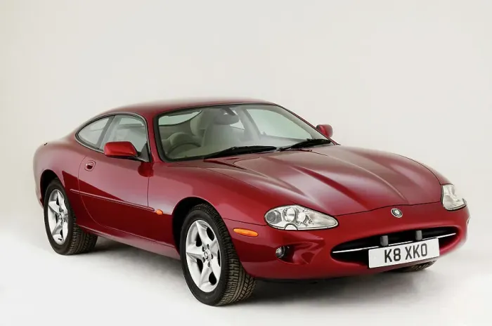 Framed Print : 1999 Jaguar XK8 coupe