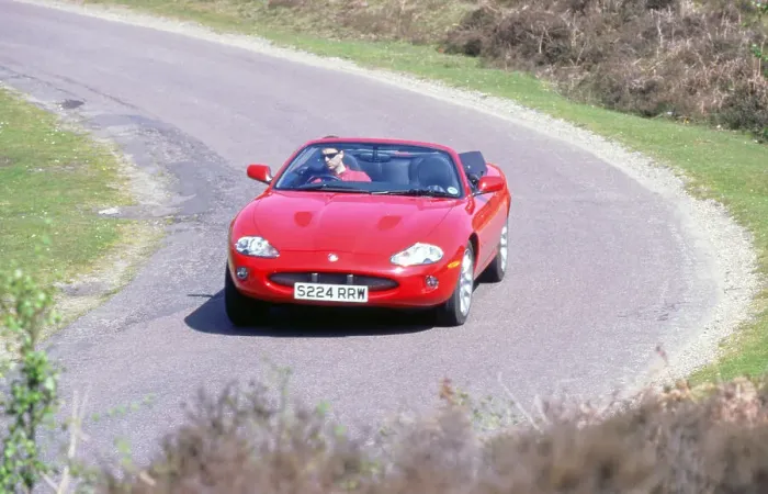Framed Print : 1999 Jaguar XKR