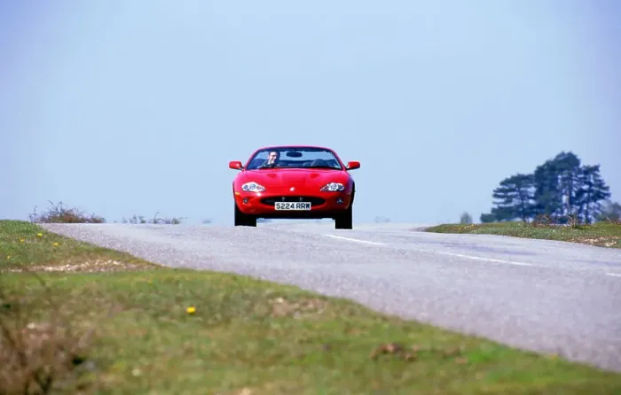 Framed Print : 1999 Jaguar XKR