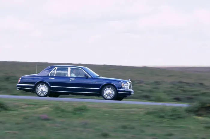 Framed Print : 1999 Rolls Royce Silver Seraph