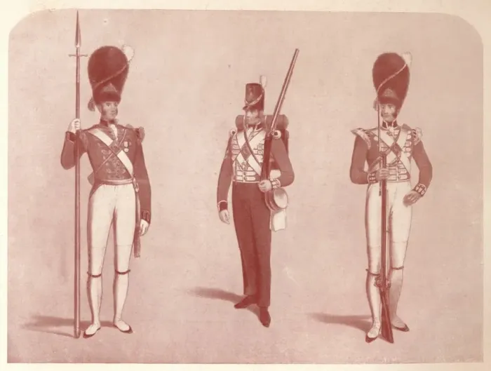 Framed Print : 1st or Grenadier Regiment of Guards in 1815, 1909 Framed Print : 1st or Grenadier Regiment of Guards in 1815, 1909