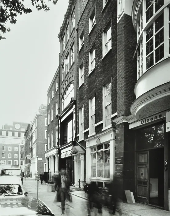 Framed Print : 2-3 Soho Square, Westminster LB, London: front elevations, 1978. Creator: Unknown Framed Print : 2-3 Soho Square, Westminster LB, London: front elevations, 1978. Creator: Unknown