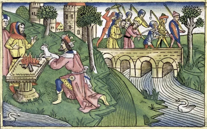 Framed Print : 2 Kings 16: 9-16: the people of Damascus are taken captive Framed Print : 2 Kings 16: 9-16: the people of Damascus are taken captive