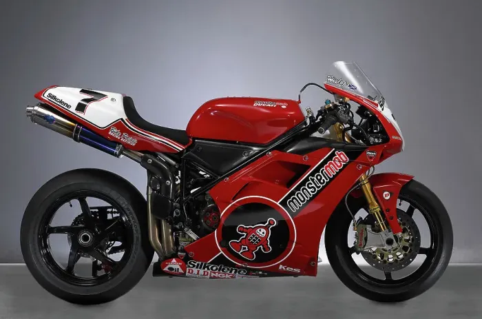 Framed Print : 2000 & 2001 Ducati racing bike Framed Print : 2000 & 2001 Ducati racing bike