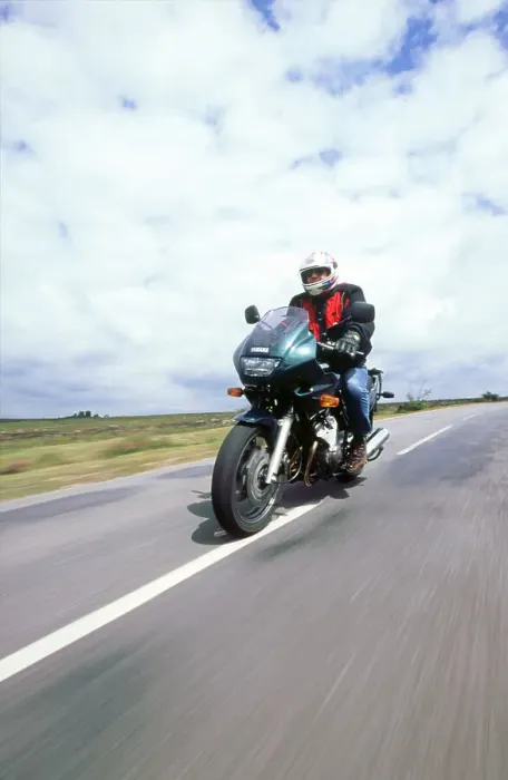 Framed Print : 2000 Yamaha XJ 600s Diversion motorcycle