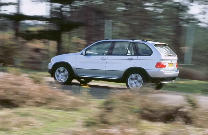 Framed Print : 2001 BMW X5 4.4i