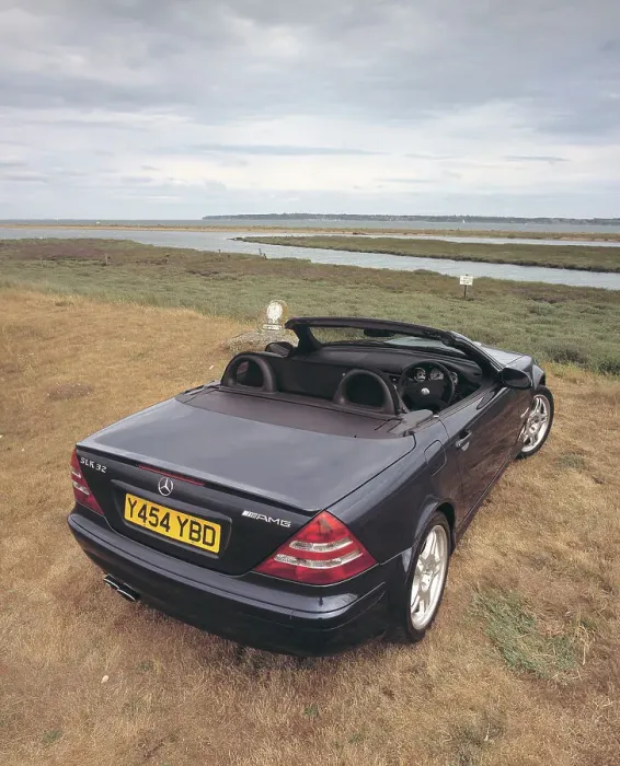 Framed Print : 2001 Mercedes Benz SLK 320 AMG Framed Print : 2001 Mercedes Benz SLK 320 AMG