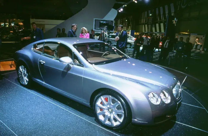 Framed Print : 2002 Bentley Continental GT at NEC Motor Show Framed Print : 2002 Bentley Continental GT at NEC Motor Show