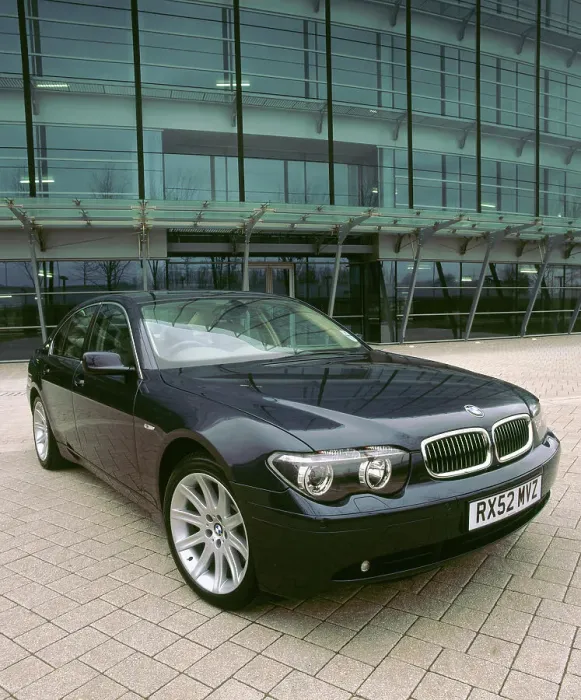 Framed Print : 2002 BMW 745i Framed Print : 2002 BMW 745i