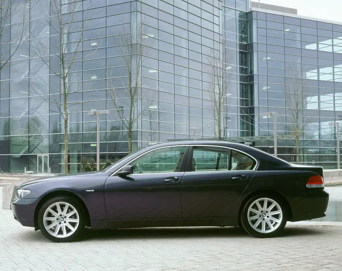 Framed Print : 2002 BMW 745i Framed Print : 2002 BMW 745i