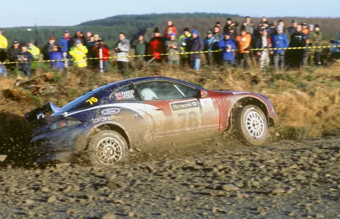 Framed Print : 2002 Ford Puma driven by Alexander Foss on Network Q Rally Framed Print : 2002 Ford Puma driven by Alexander Foss on Network Q Rally