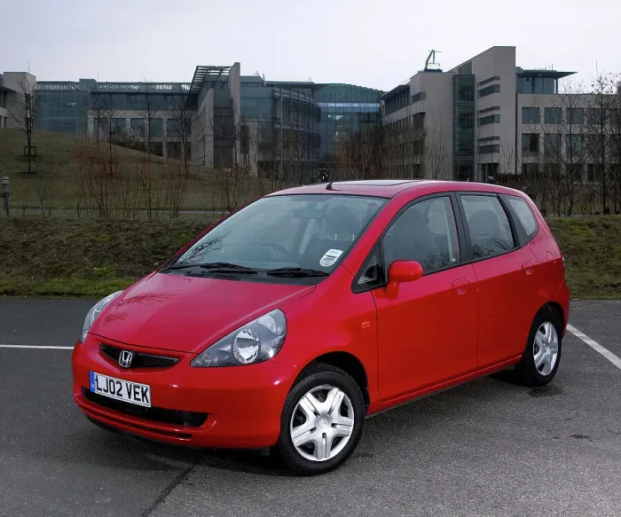 Framed Print : 2002 Honda Jazz Framed Print : 2002 Honda Jazz