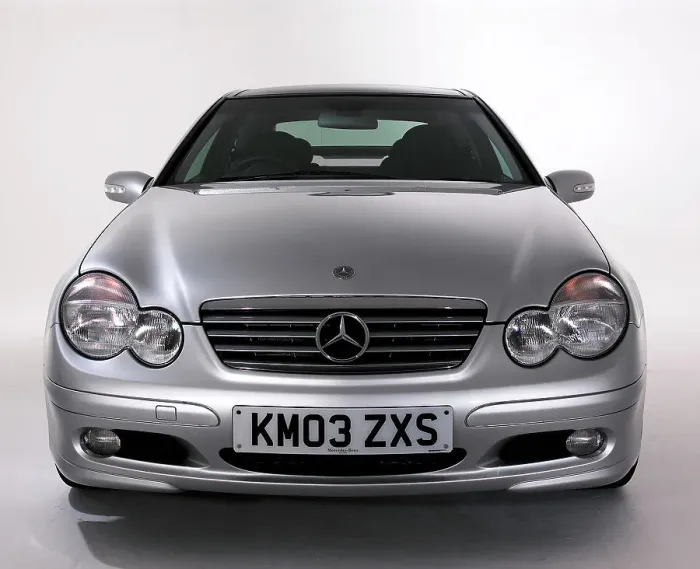 Framed Print : 2003 Mercedes Benz C200k Coupe Framed Print : 2003 Mercedes Benz C200k Coupe