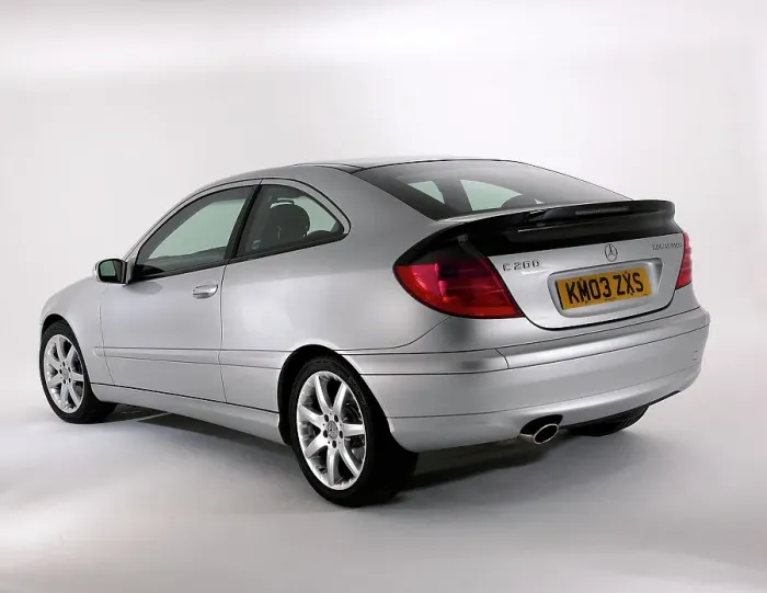 Framed Print : 2003 Mercedes Benz C200k Coupe Framed Print : 2003 Mercedes Benz C200k Coupe