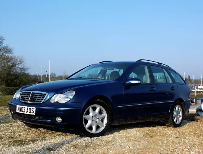 Framed Print : 2003 Mercedes Benz C270 Estate Framed Print : 2003 Mercedes Benz C270 Estate