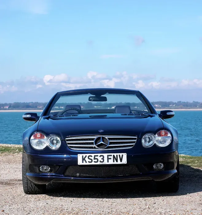 Framed Print : 2003 Mercedes Benz SL55 AMG Framed Print : 2003 Mercedes Benz SL55 AMG