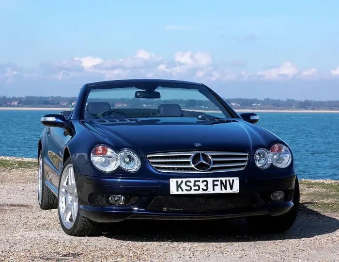 Framed Print : 2003 Mercedes Benz SL55 AMG Framed Print : 2003 Mercedes Benz SL55 AMG