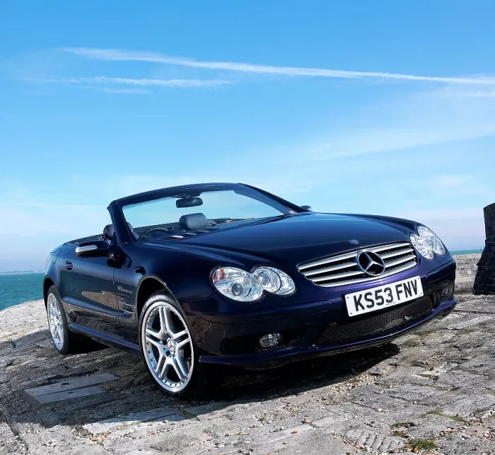 Framed Print : 2003 Mercedes Benz SL55 AMG Framed Print : 2003 Mercedes Benz SL55 AMG