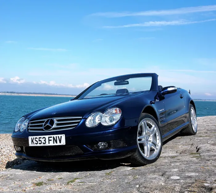 Framed Print : 2003 Mercedes Benz SL55 AMG Framed Print : 2003 Mercedes Benz SL55 AMG