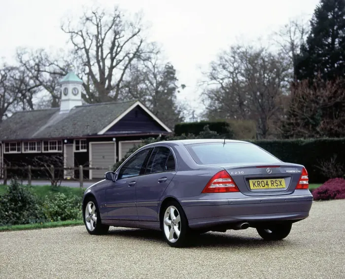 Framed Print : 2004 Mercedes Benz C230 Kompressor Framed Print : 2004 Mercedes Benz C230 Kompressor