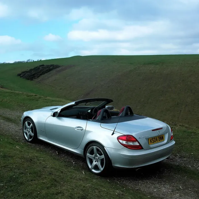 Framed Print : 2004 Mercedes Benz SLK 200K Framed Print : 2004 Mercedes Benz SLK 200K