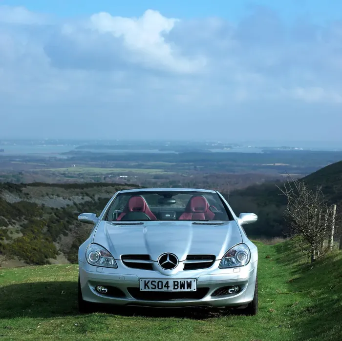 Framed Print : 2004 Mercedes Benz SLK 200K Framed Print : 2004 Mercedes Benz SLK 200K