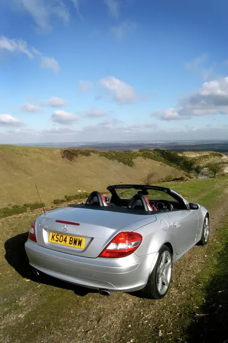 Framed Print : 2004 Mercedes Benz SLK 200K Framed Print : 2004 Mercedes Benz SLK 200K