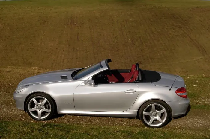 Framed Print : 2004 Mercedes Benz SLK 200K Framed Print : 2004 Mercedes Benz SLK 200K