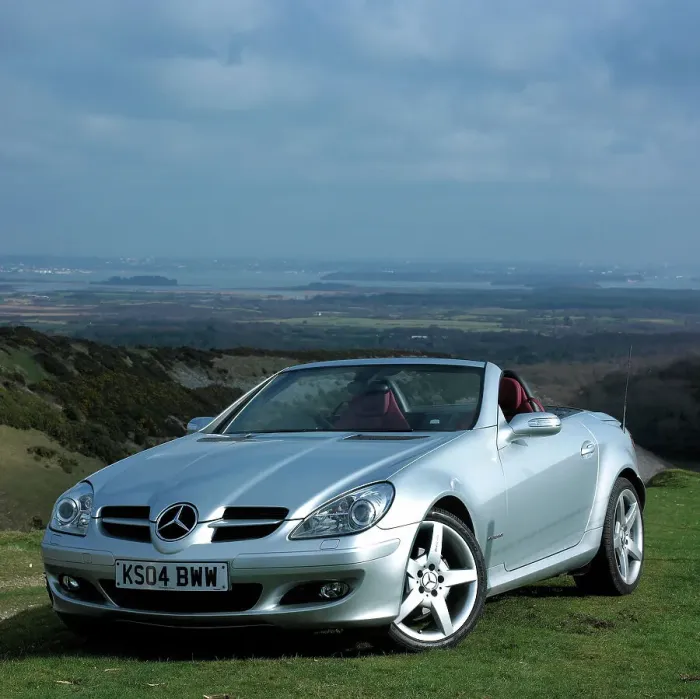 Framed Print : 2004 Mercedes Benz SLK 200K Framed Print : 2004 Mercedes Benz SLK 200K