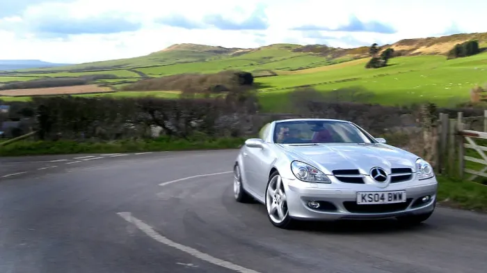 Framed Print : 2004 Mercedes Benz SLK 200K Framed Print : 2004 Mercedes Benz SLK 200K