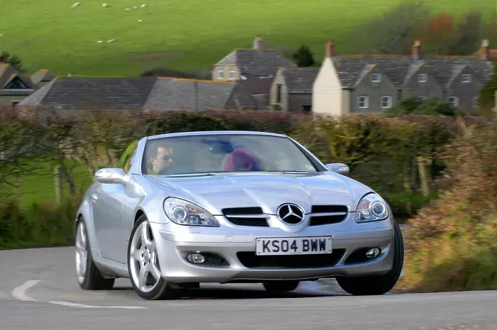 Framed Print : 2004 Mercedes Benz SLK 200K Framed Print : 2004 Mercedes Benz SLK 200K