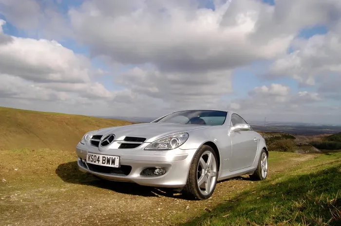 Framed Print : 2004 Mercedes Benz SLK 200K Framed Print : 2004 Mercedes Benz SLK 200K