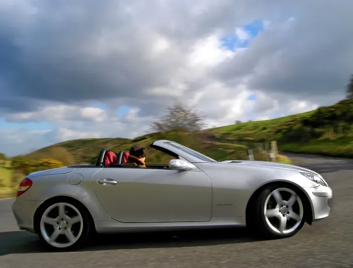 Framed Print : 2004 Mercedes Benz SLK 200K Framed Print : 2004 Mercedes Benz SLK 200K