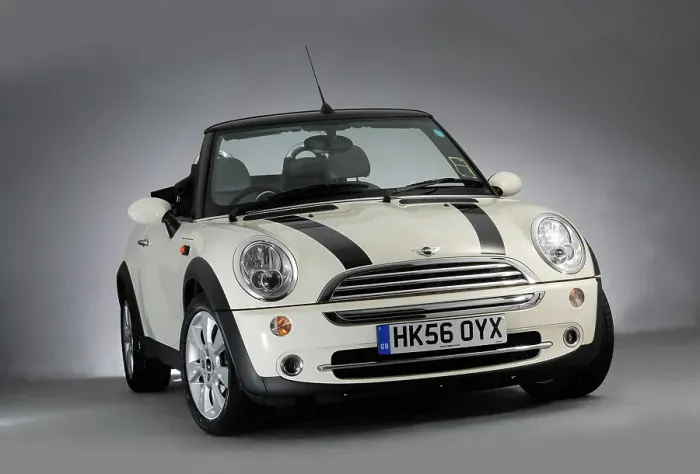 Framed Print : 2006 Mini Cooper Convertible