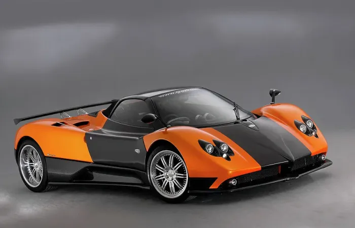 Framed Print : 2007 Pagani Zonda Roadster F Framed Print : 2007 Pagani Zonda Roadster F