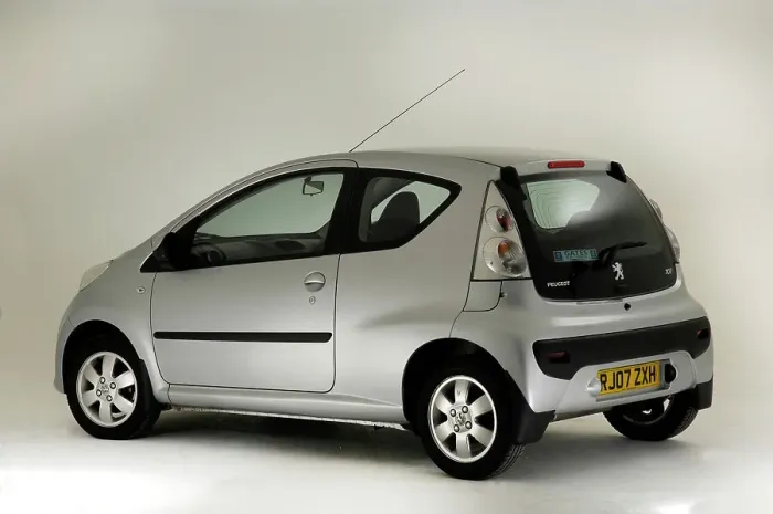 Framed Print : 2007 Peugeot 107 Framed Print : 2007 Peugeot 107