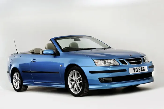 Framed Print : 2007 Saab 9-3 Cabriolet
