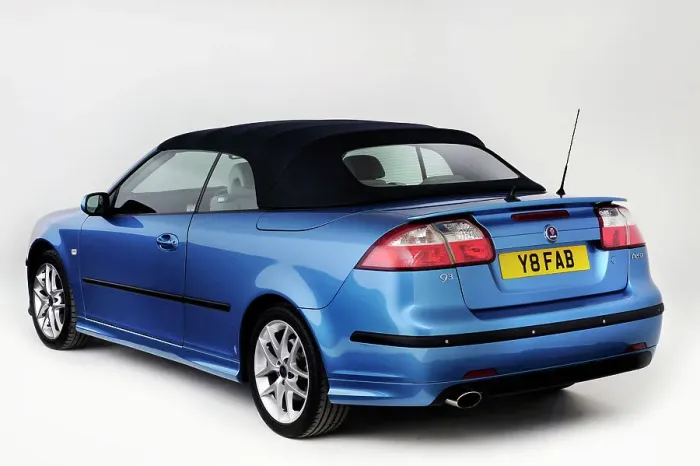 Framed Print : 2007 Saab 9-3 Cabriolet